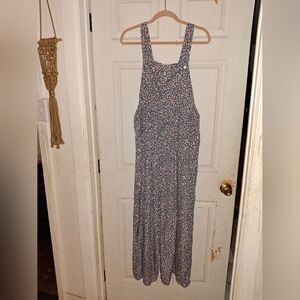 Animal print jumpsuit